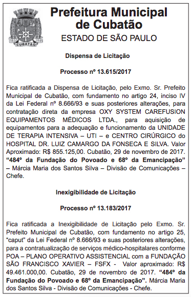 dispensa-licitacao-cubatao