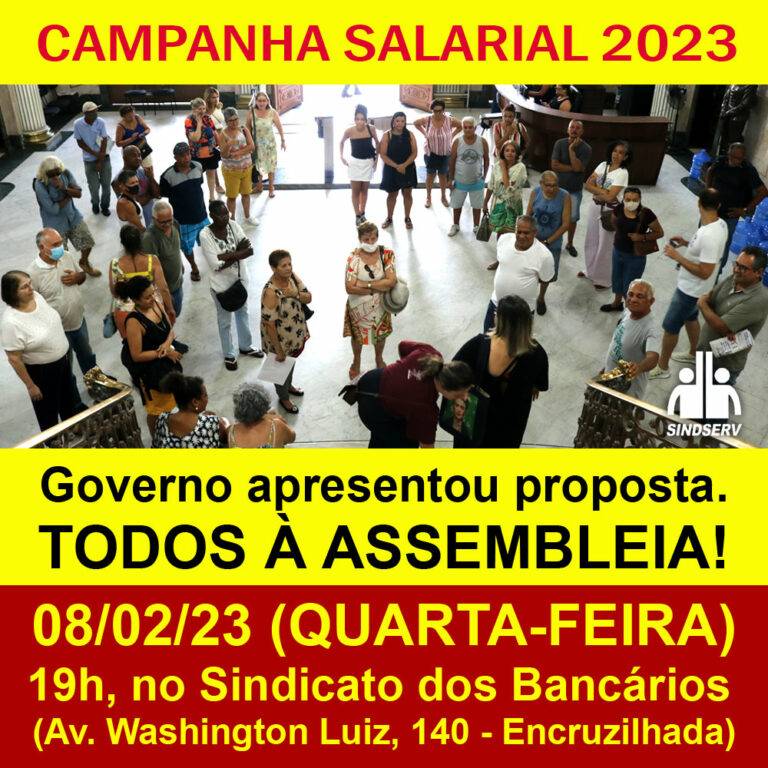 Campanha Salarial Sindserv Santos