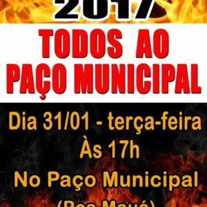 Cartaz do ato