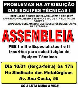 Cartaz assembleia