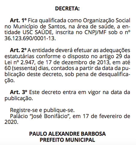 uscdecreto