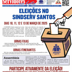 Boletim Servidores na Luta #135 (fevereiro de 2025)