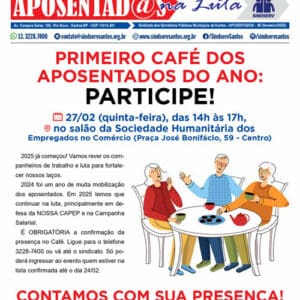 Boletim APOSENTADOS NA LUTA #05 (fevereiro de 2025)