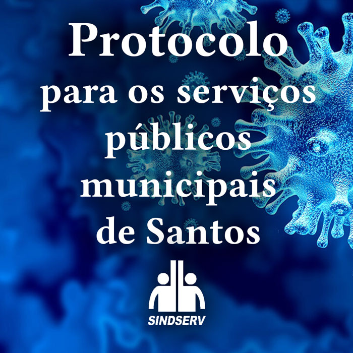 Protocolo para os serviços públicos municipais de Santos