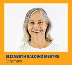 Elizabeth Galdino Mestre, Enfermeira