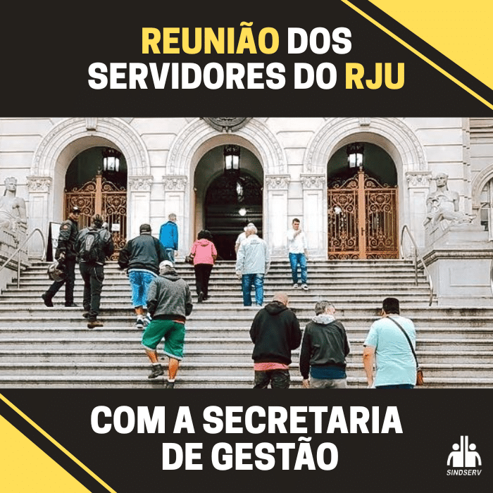 Reunião dos servidores do RJU com a secretaria de gestão