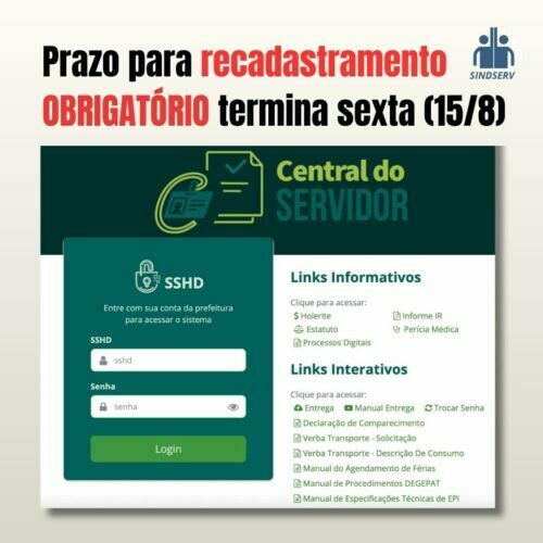 recadastramento