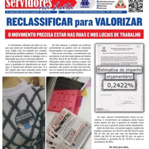 Boletim Servidores na Luta #137 (setembro de 2025)