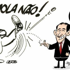 Charge: ESMOLA NÃO!