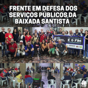 Frente em defesa dos Serviços Públicos da Baixada Santista