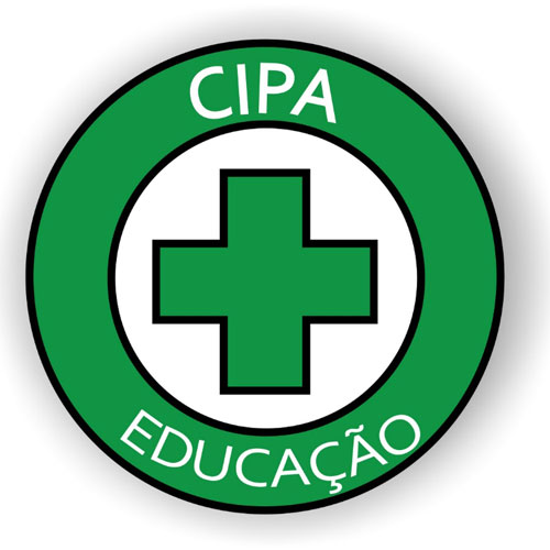 Símbolo da CIPA escrito "CIPA Educação"